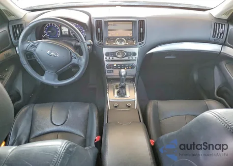 2013 Infiniti G37 Base z USA, uszkodzony, nr VIN JN1CV6AP0DM724950